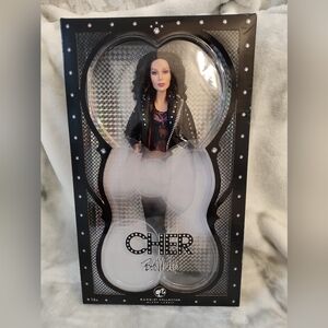 NIB 2007 Mattel Bob Mackie Barbie Cher Black Label K7903